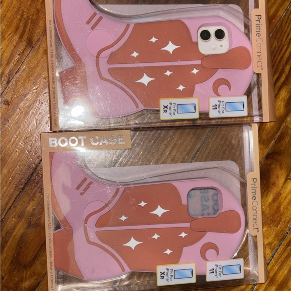 Pink Boot Case for iPhone XR/11